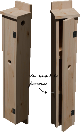 nichoir pour moineaux